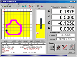 MillMaster Pro Main Screen